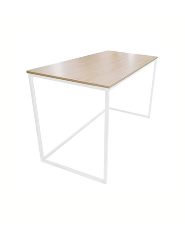 Escritorio Industrial de Madera y Metal Mia Oak de 80 cm