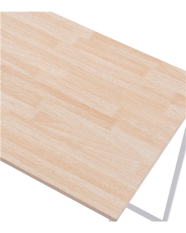 Escritorio Industrial de Madera y Metal Mia Oak de 80 cm