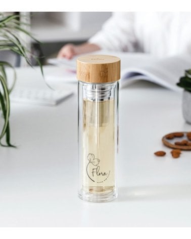 Botella Termo de Infusiones de Acero Inoxidable 18/10