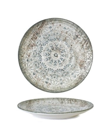 Bajo Plato Valencia Fade de Porcelana