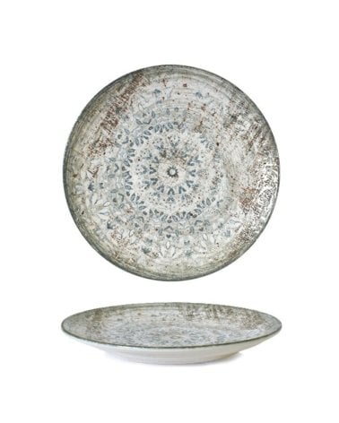 Plato Llano Valencia Fade de Porcelana