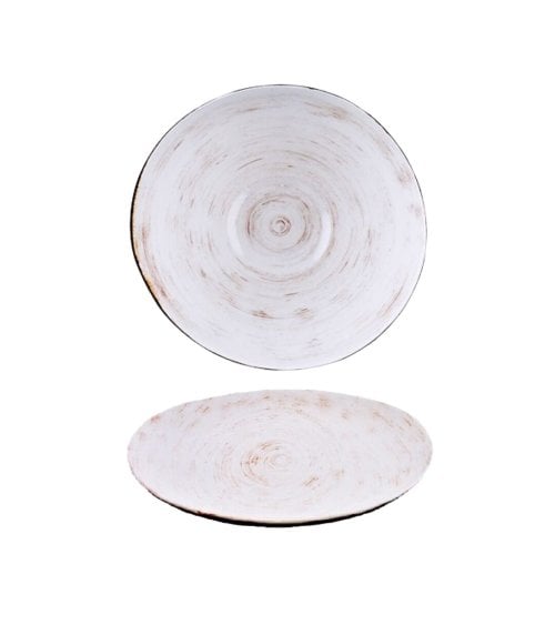 Bajo Plato Kratos de Porcelana