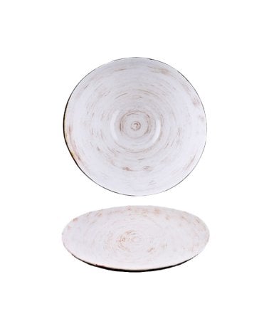 Bajo Plato Kratos de Porcelana