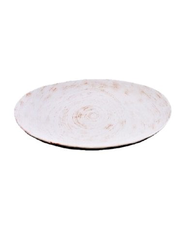 Bajo Plato Kratos de Porcelana