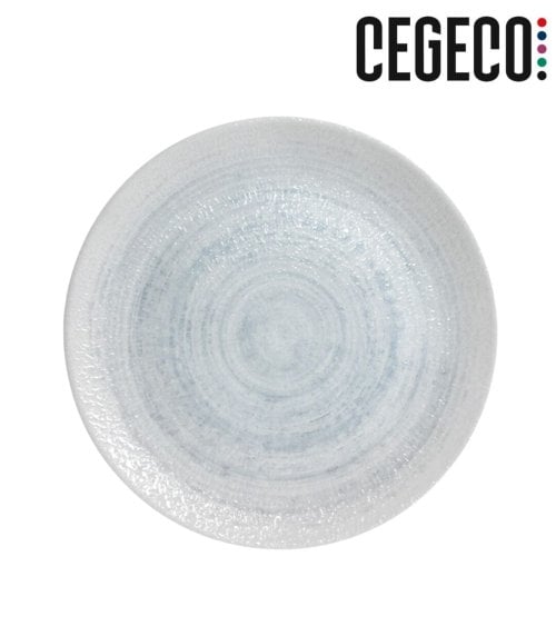 Plato Llano Froid Zest de Porcelana