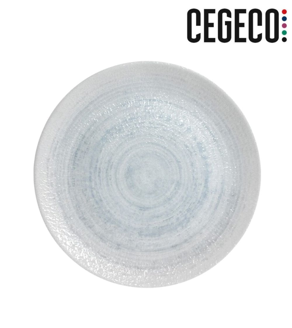 Plato Llano Froid Zest de Porcelana