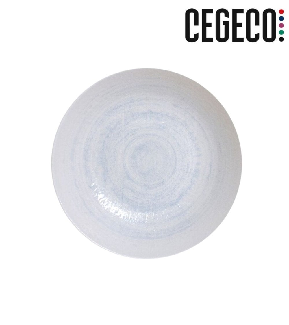 Plato Hondo Froid Zest de Porcelana