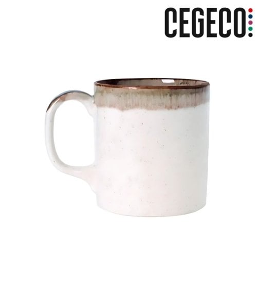 Taza Mug Candem Beige de Porcelana