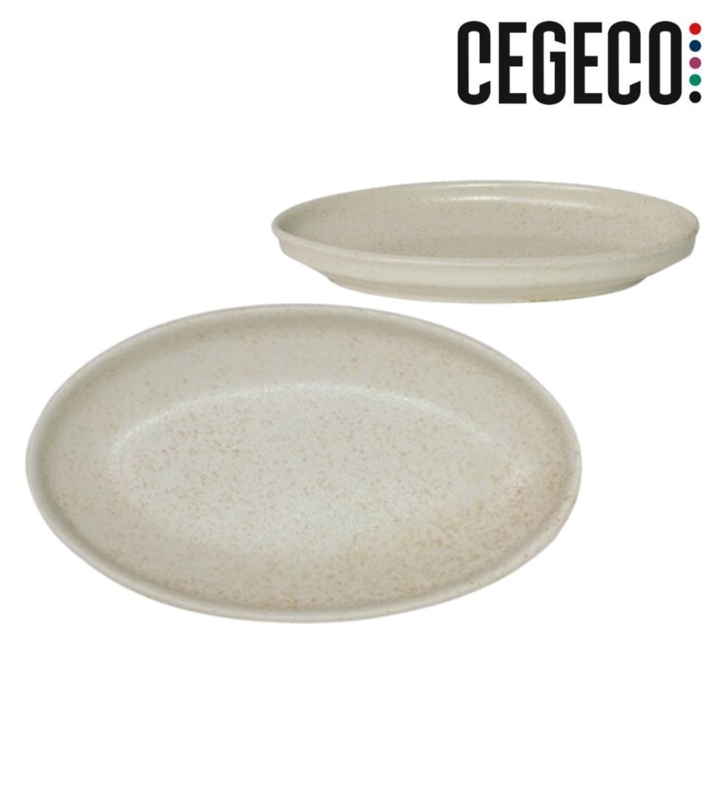 Fuente Oval Gordion de Porcelana