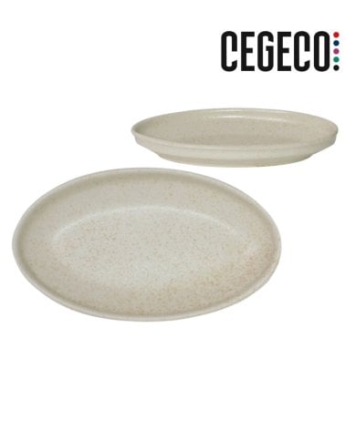 Fuente Oval Gordion de Porcelana