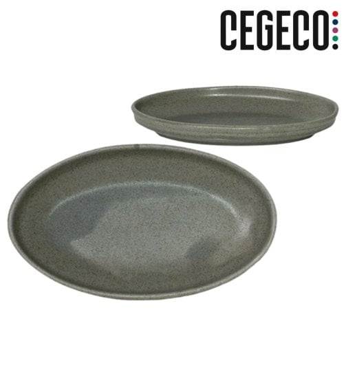 Fuente Oval Gordion de Porcelana