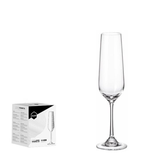 Set de 6 Copas Vigneto Flute de Cegeco