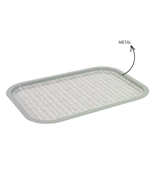 Bandeja de Metal Ideal para Desayuno