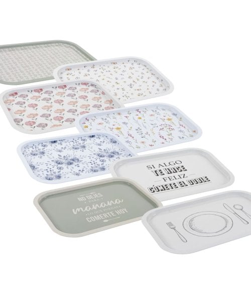 Bandeja de Metal Ideal para Desayuno