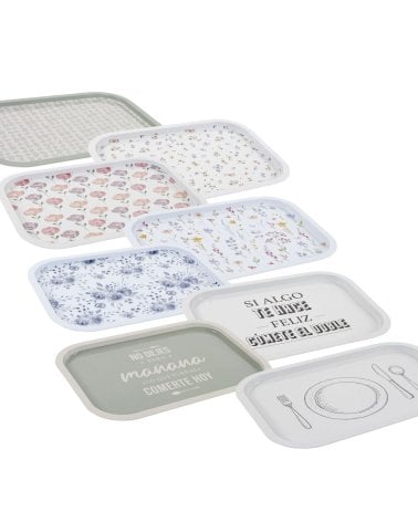 Bandeja de Metal Ideal para Desayuno