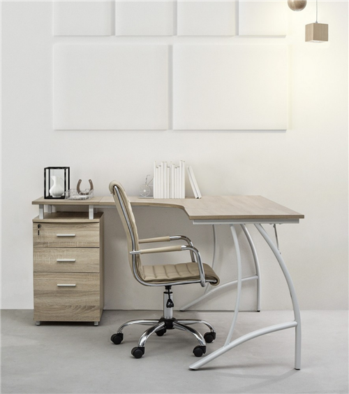 Silla de Escritorio de Polipiel Perth
