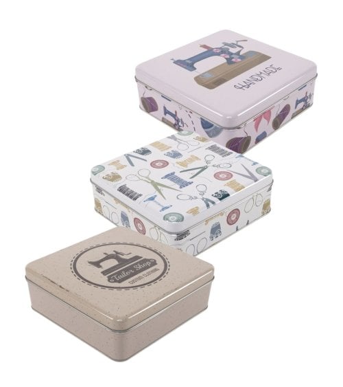 Caja Costurero de Metal