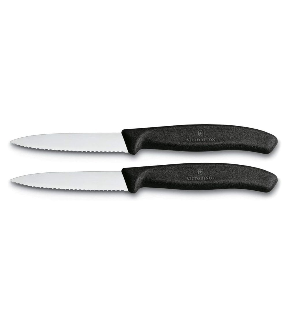 Set de 2 Cuchillos Con Sierra para Verdura
