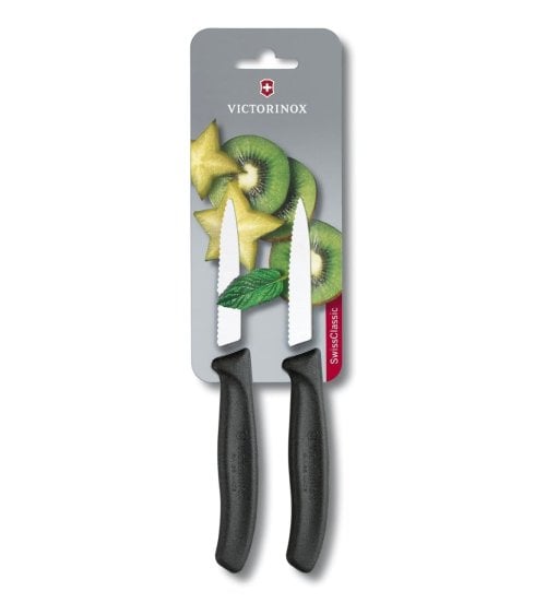Set de 2 Cuchillos Con Sierra para Verdura