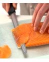 Cuchillo para Salmón Fibrox de Acero Inox
