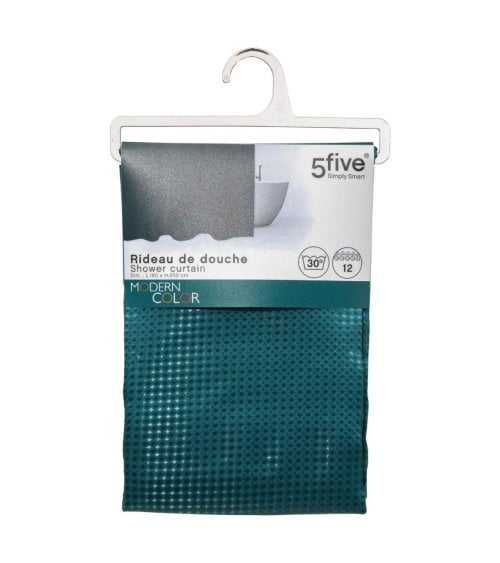 Cortina de Ducha Estilo Panal de Abeja