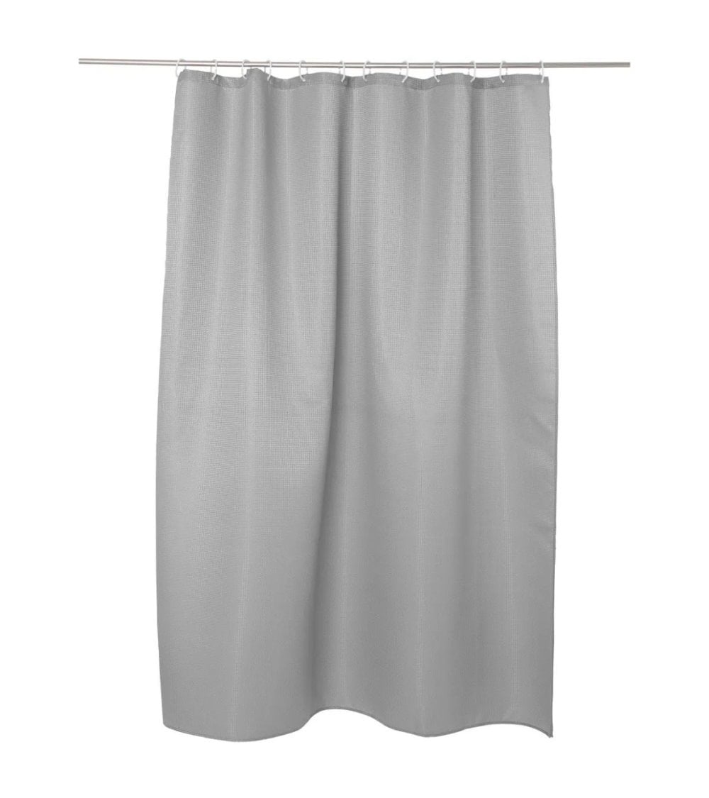 Cortina de Ducha Estilo Panal de Abeja