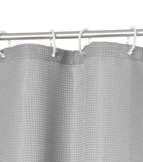 Cortina de Ducha Estilo Panal de Abeja