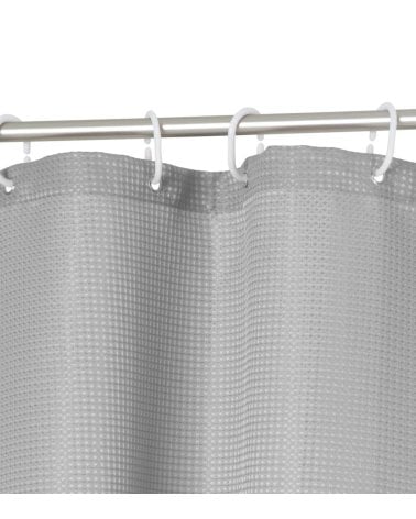 Cortina de Ducha Estilo Panal de Abeja