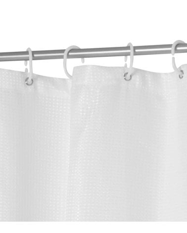 Cortina de Ducha Estilo Panal de Abeja