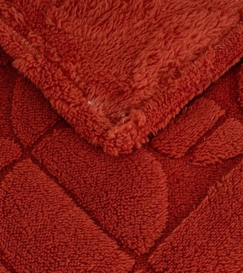 Manta Sherpa con Patrón Geométrico