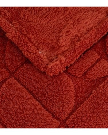 Manta Sherpa con Patrón Geométrico