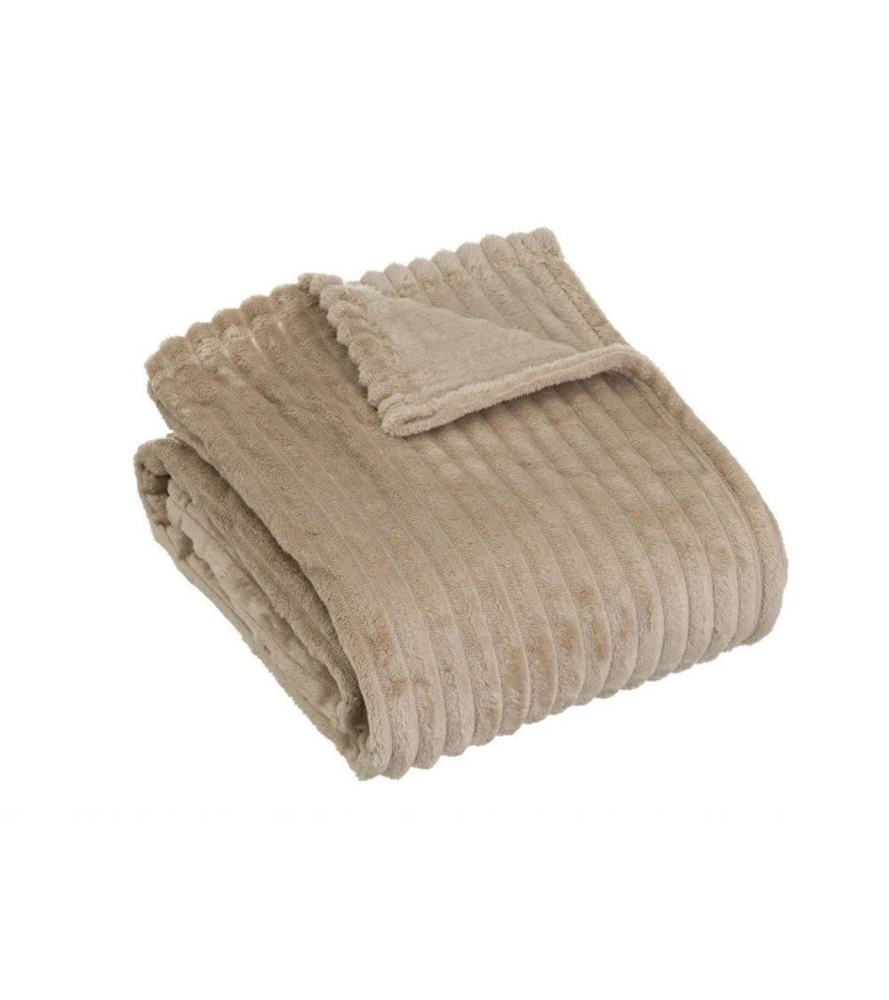 Manta de Franela con Rayas