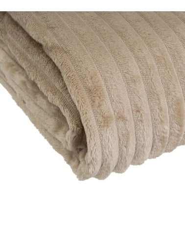 Manta de Franela con Rayas