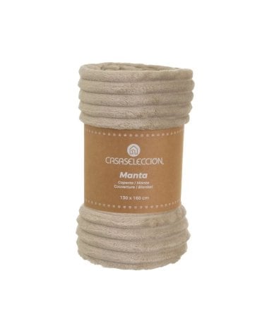 Manta de Franela con Rayas