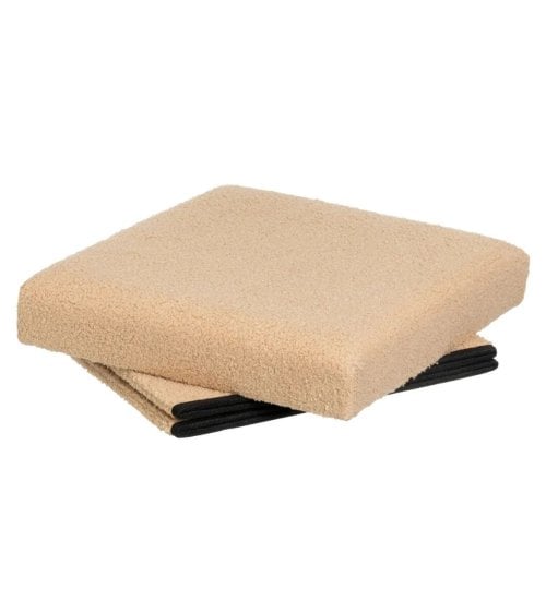 Puff Plegable Boucle de Borreguillo