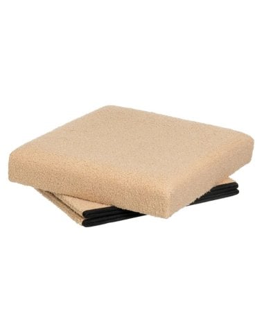 Puff Plegable Boucle de Borreguillo