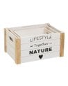 Caja con Asas de Madera de Paulonia
