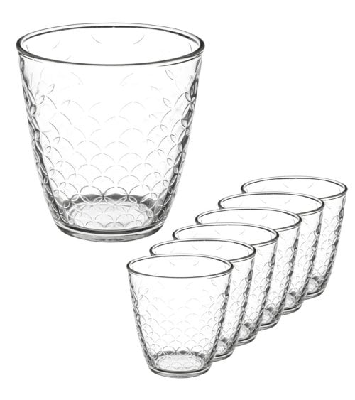 Set de 6 Vasos Rome de Vidrio