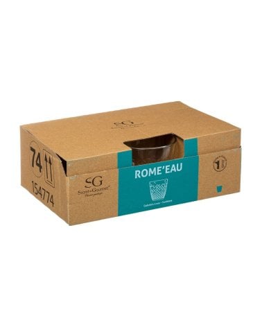 Set de 6 Vasos Rome de Vidrio