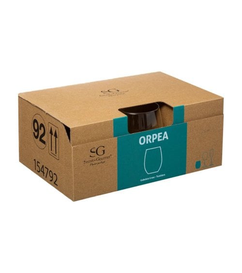 Set de 6 Vasos Orpea de Vidrio