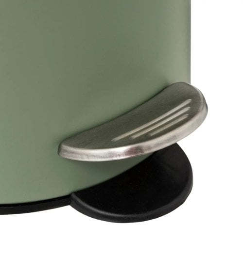 Cubo de Basura Colors con Tapa de Bambú