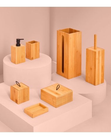 Portarollos de Baño Terre de Bambú