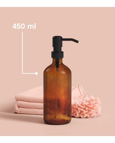 Dispensador de Jabón de Vidrio Minimalista