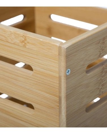Cesta para Almacenamiento de Bambú