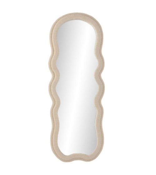 Espejo Vertical de Borreguillo con Ondas