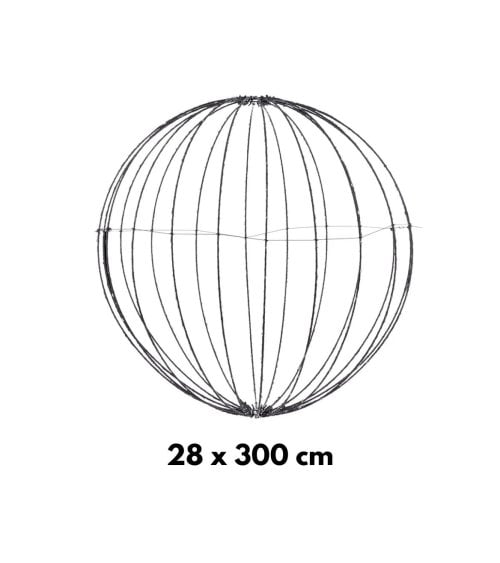 Esfera LED para Decoración Navideña de Exterior