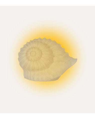 Lámpara de Caracol Marino de Resina