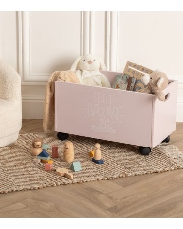 Baúl con Ruedas para Juguetes