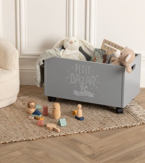 Baúl con Ruedas para Juguetes