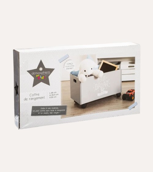 Baúl con Ruedas para Juguetes